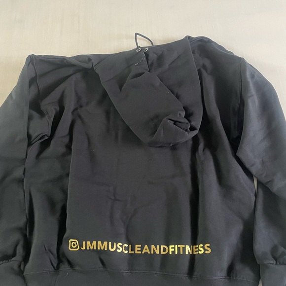 Brand new hoodie.  JM muscle and fitness sizes large and extra large. - Picture 2 of 2
